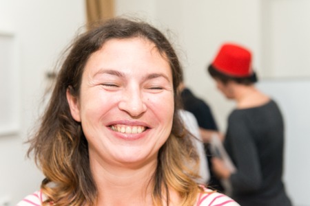 MOSCOW, RUSSIA - August 31, 2014 - Participants of social quest role playing game with Arab Mystery Detective Investigation themeのeditorial素材