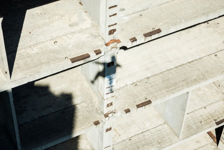MOSCOW, RUSSIA - June 3, 2007 - People at extreme sports Ropejumping event. Group of rope jumpers organize such events for people seeking to bring a dose of adrenaline in their lifeのeditorial素材