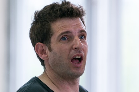 MOSCOW, RUSSIA - August 1, 2008 - Scene of TSEKH International Summer Dance school. Dance teachers from all over the world get to the event to hold classesのeditorial素材