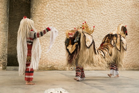 GWK, Bali Indonesia - May 14, 2013 - Barong Dance show, the traditional Balinese performance on May...