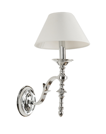 Luxury sconce wall lamp isolated isolated on white backgroundの写真素材