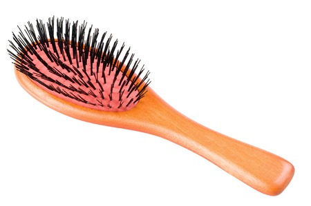 Comb on whiteの写真素材