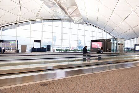 Travalator at airporn