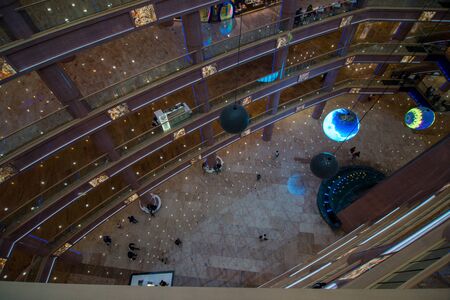 Modern store at shopping mall