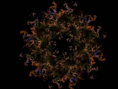 Imaginatory fractal Texture Imageの写真素材