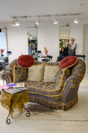 Beauty salon interiorのeditorial素材