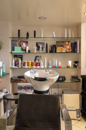 Beauty salon interiorのeditorial素材