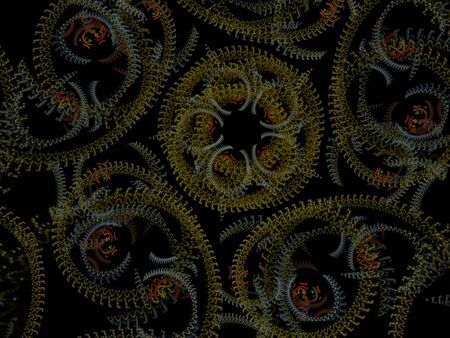 Imaginatory fractal background Image