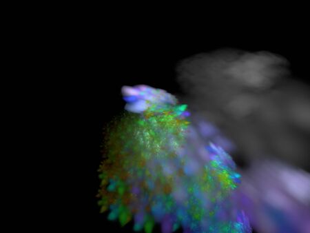 Imaginatory fractal background Imageの写真素材