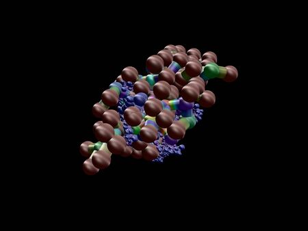 Imaginatory fractal background Imageの写真素材