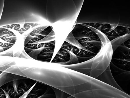 Imaginatory fractal background Imageの写真素材