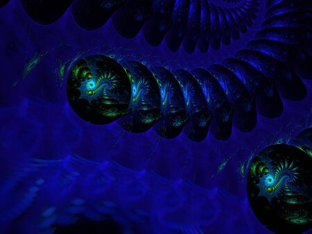 Imaginatory fractal background Image