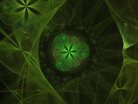 Imaginatory fractal background Imageの写真素材