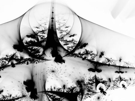 Imaginatory fractal background Imageの写真素材