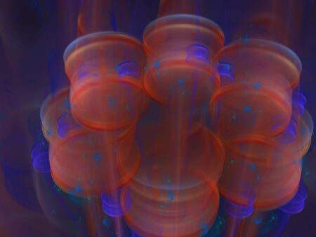 Imaginatory fractal background Image