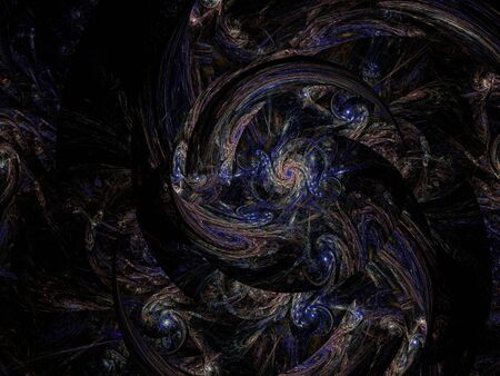 Imaginatory fractal background Imageの写真素材