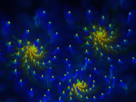 Imaginatory fractal background Image