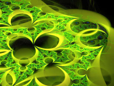 Imaginatory fractal background Imageの写真素材
