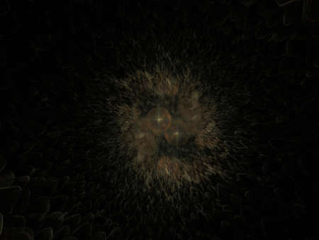 Imaginatory fractal background Image