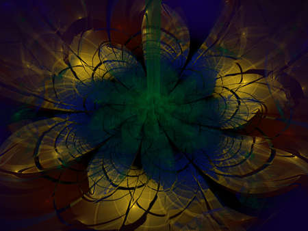 Imaginatory fractal background Imageの写真素材