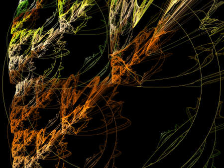 Imaginatory fractal background Image