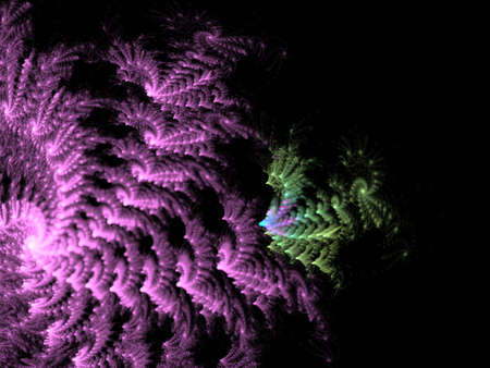 Imaginatory fractal background Imageの写真素材