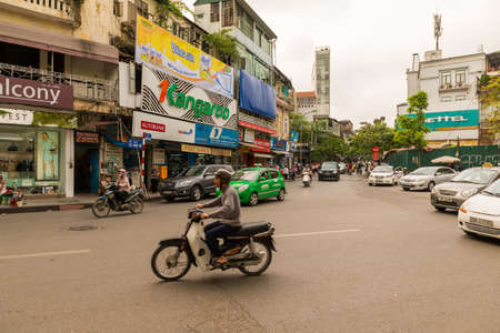 Hanoi city traffic
