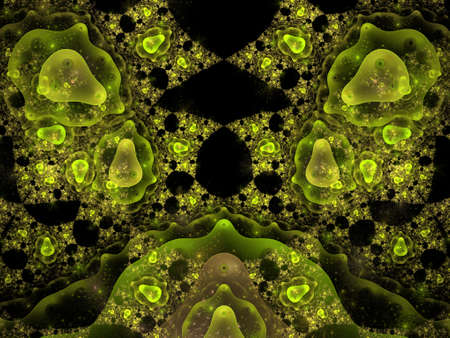 Imaginatory fractal background Image