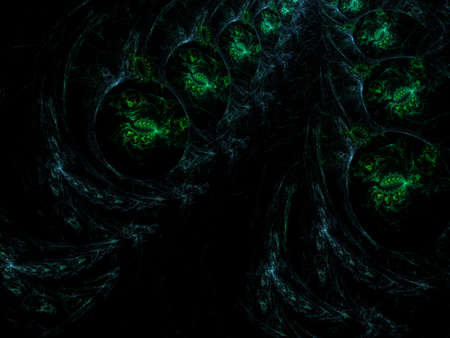 Imaginatory fractal background Imageの写真素材
