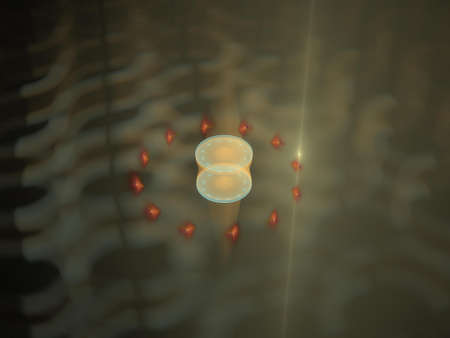 Imaginatory fractal background Image