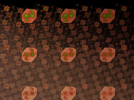 Imaginatory fractal background Image