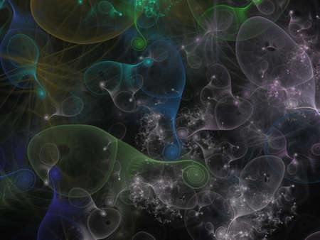 Imaginatory fractal background Image