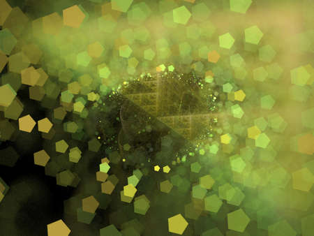 Imaginatory fractal background Image