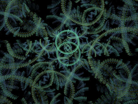 Imaginatory fractal background Image