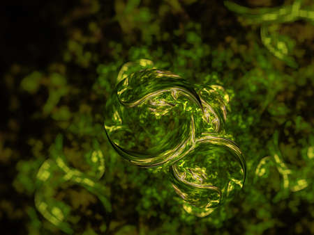 Imaginatory fractal background Image