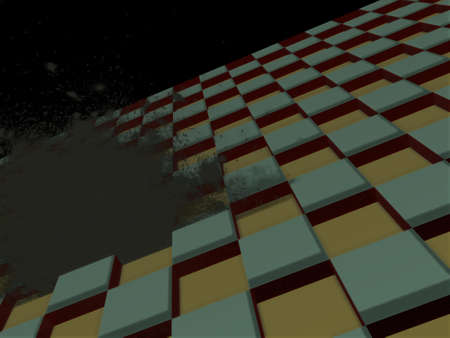Imaginatory fractal background Image