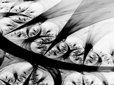 Imaginatory fractal background Imageの写真素材