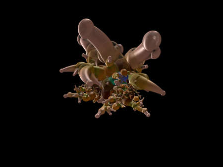 Imaginatory fractal background Image