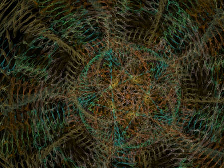 Imaginatory fractal background Image