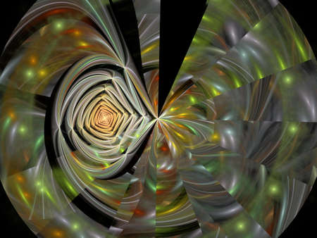 Imaginatory fractal background Imageの写真素材