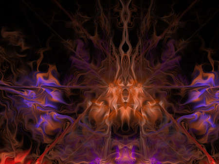 Imaginatory fractal background Image