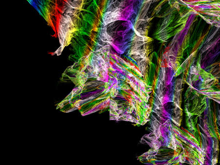 Imaginatory fractal background Imageの写真素材