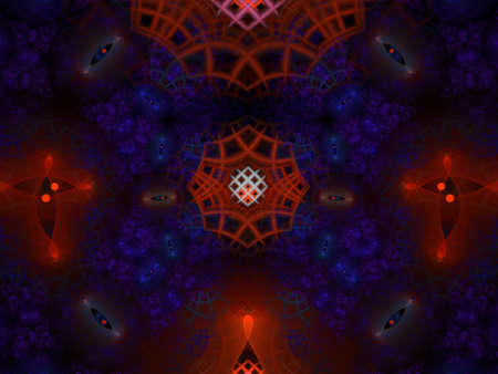 Imaginatory fractal background Image