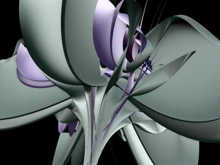 Imaginatory fractal background Image