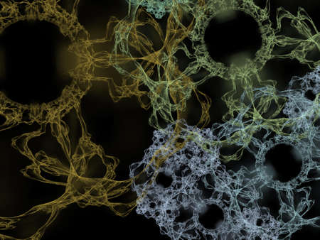 Imaginatory fractal background Image