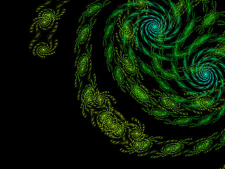 Imaginatory fractal background Image