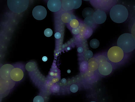 Imaginatory fractal background Image
