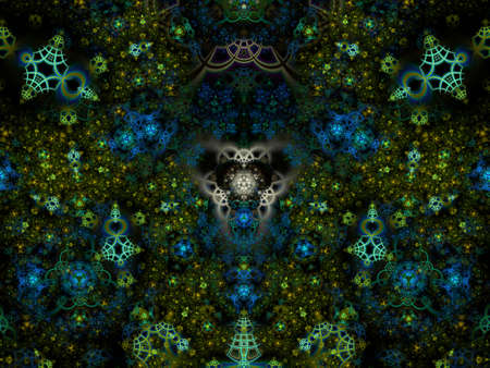 Imaginatory fractal background Image