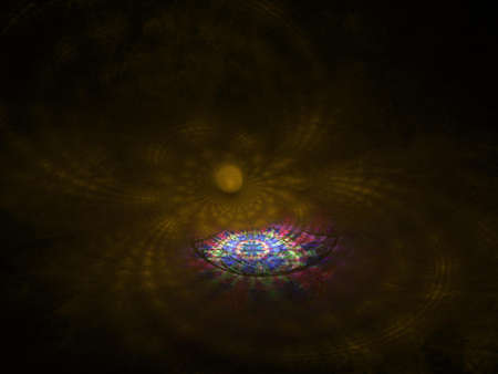 Imaginatory fractal background Image