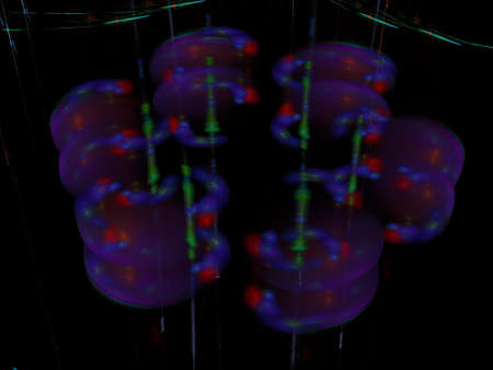 Imaginatory fractal background Image